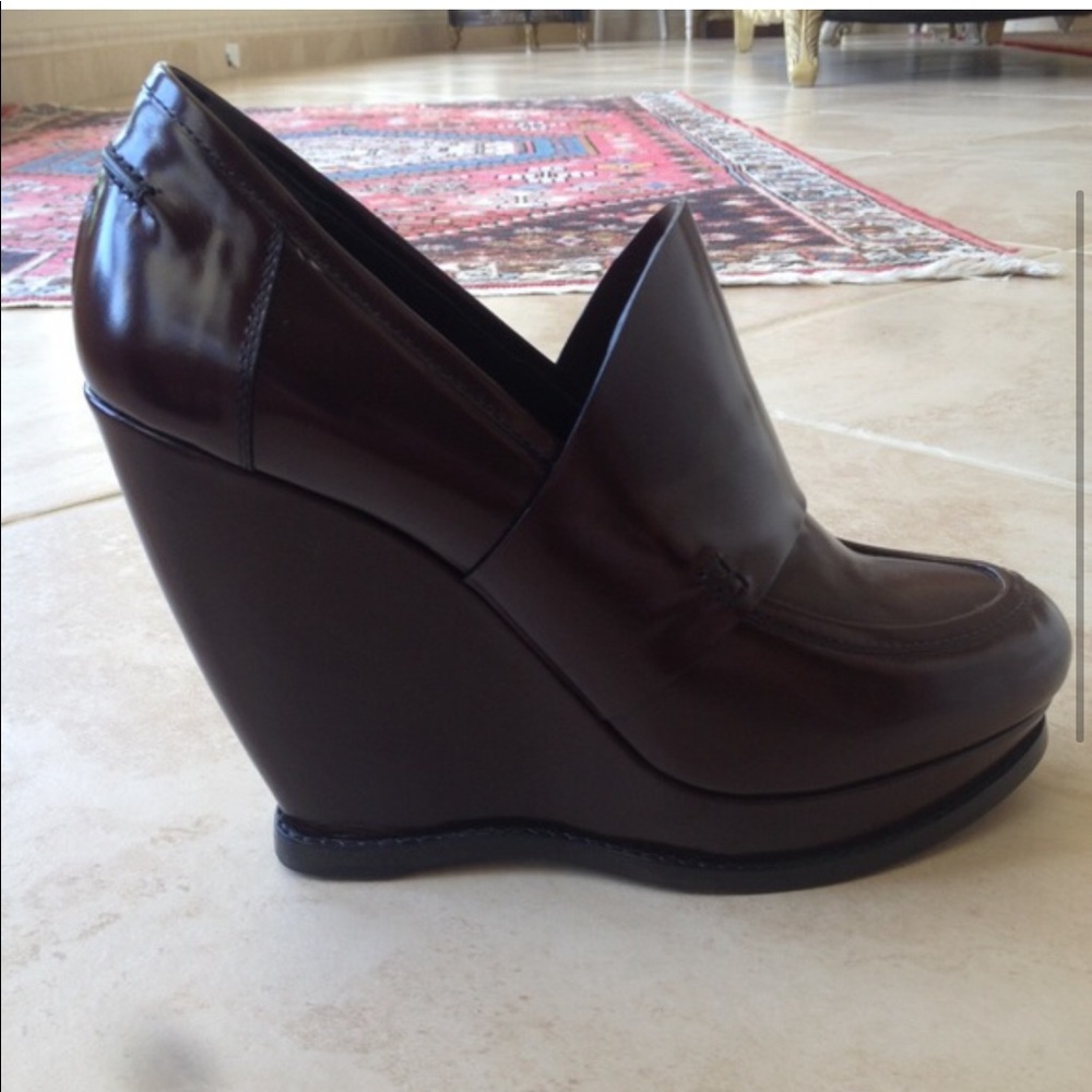 Balenciaga  leather wedges/shoes brand new - Picture 3 of 7